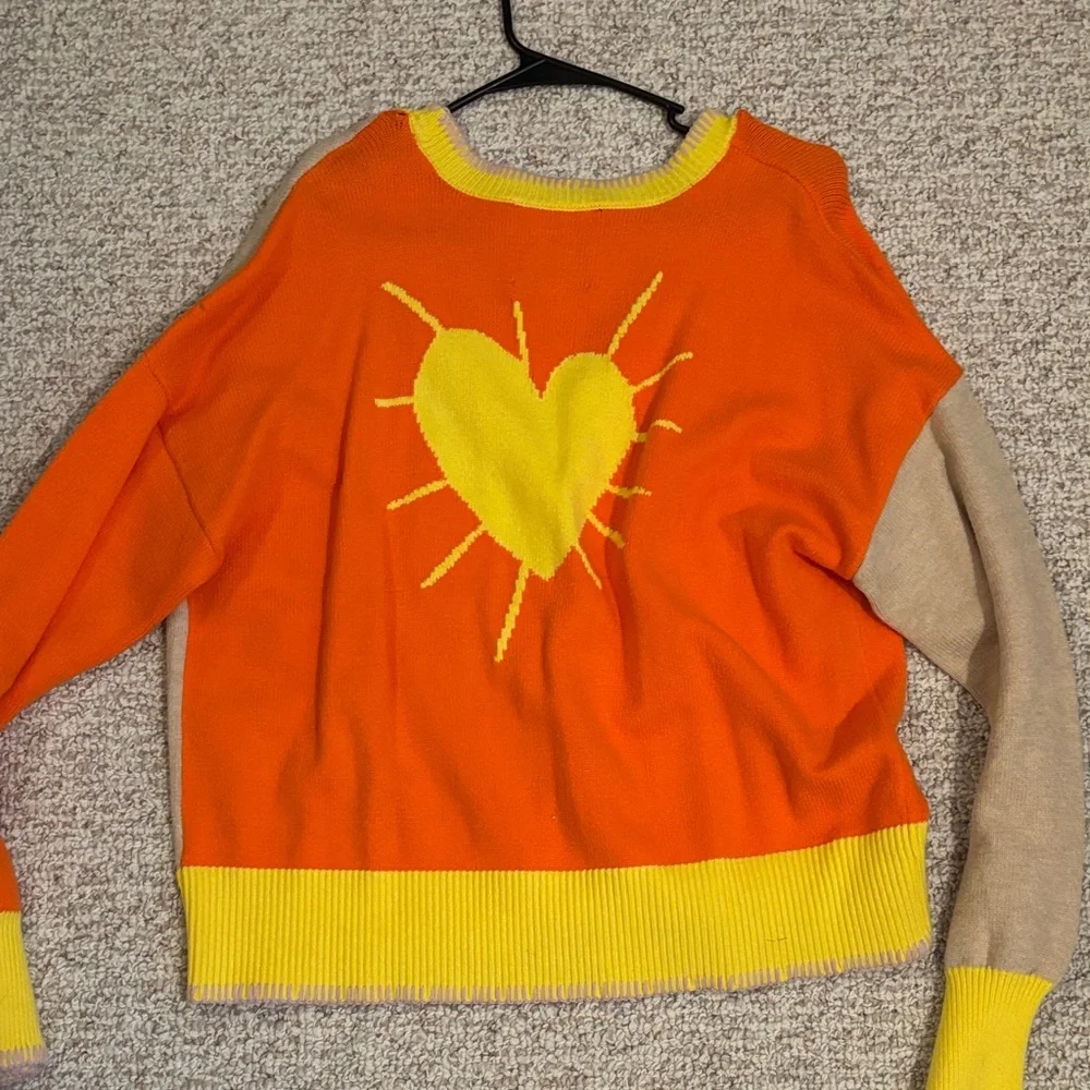 Colorful Women's Cardigan Sweater - Picture 2 of 2